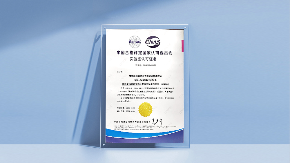 邢台bsports煤化工有限公司检测中心