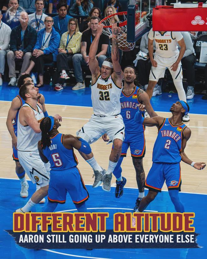 雷霆10人休战迎战掘金 11连胜冲击西部第三